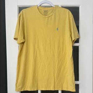 Polo by Ralph Lauren Men's Short Sleeve Yellow Tee